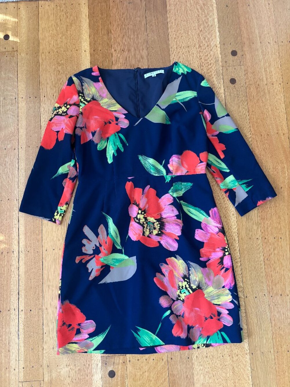 Trina Turk Tailored Floral Print Dress